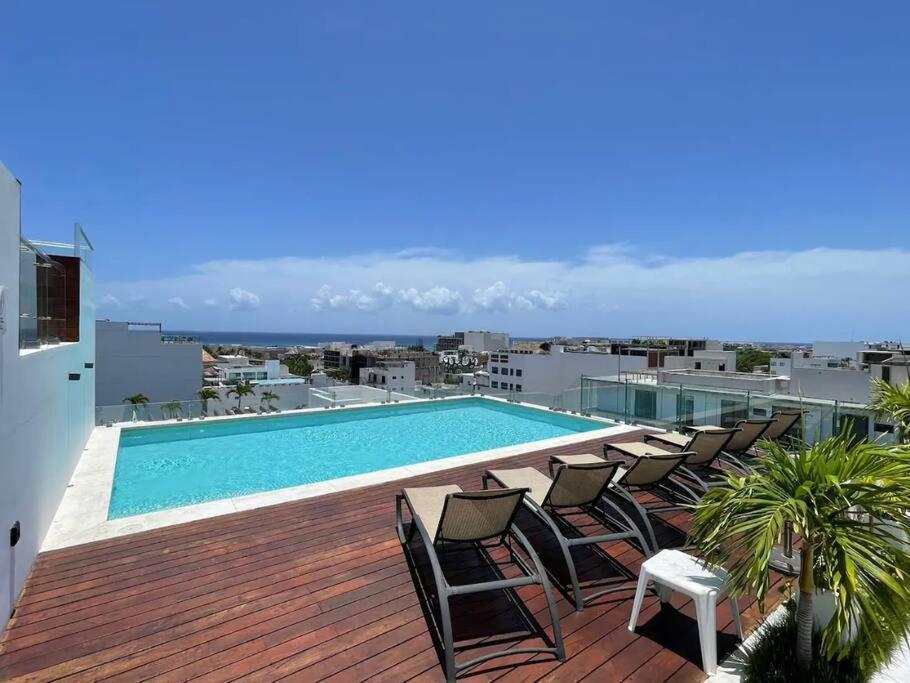 5Th Ave - Gym - Pool - Rooftop Playa del Carmen Kültér fotó