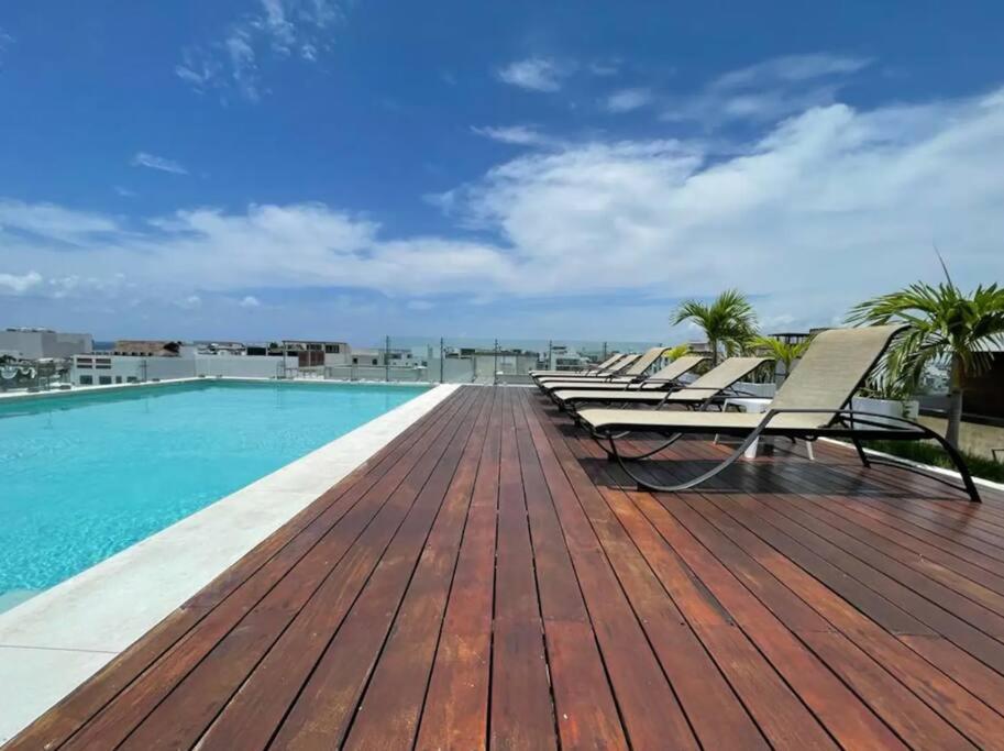 5Th Ave - Gym - Pool - Rooftop Playa del Carmen Kültér fotó